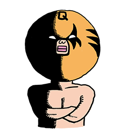 Masked Wrestler Q sticker #18