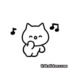 Meowy sticker #2