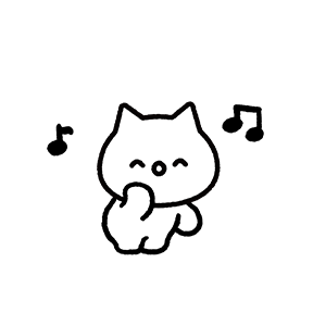 Meowy sticker #02