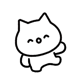 Meowy sticker #09