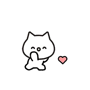 Meowy sticker #4 - download as WEBP.