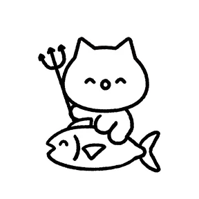 Meowy sticker #18 - download as WEBP.