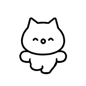 Meowy sticker #21 - download as WEBP.