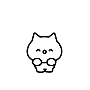 Meowy sticker #23 - download as WEBP.