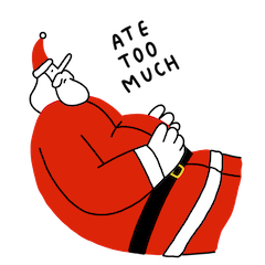 Merry and bright sticker #22