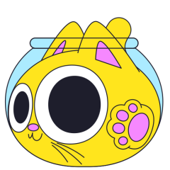 Merve The Cat sticker #01