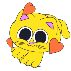 Merve The Cat sticker #05