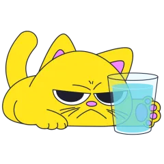 Merve The Cat sticker nº4 - descargue como WEBP.