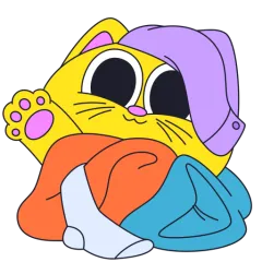 Merve The Cat sticker nº7 - descargue como WEBP.