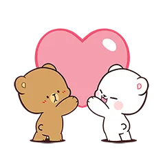 Milk & Mocha: Cutest! sticker #5 - download as WEBP.