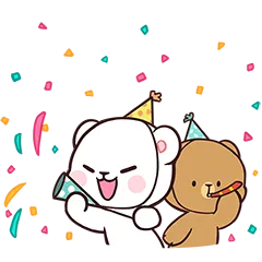 Milk & Mocha: Cutest! sticker #12 - download as WEBP.