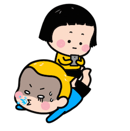 MiM & Yam sticker #05