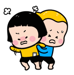 MiM & Yam sticker #06