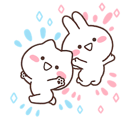 Mimi and Neko sticker #03