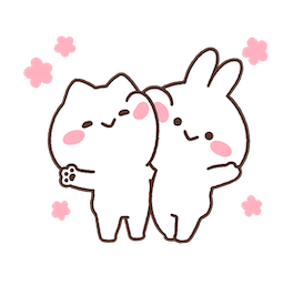 Mimi and Neko sticker #04