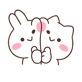 Mimi and Neko Together sticker #05