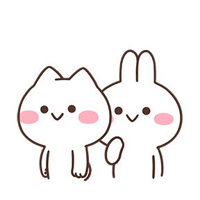 Mimi and Neko Together sticker #06