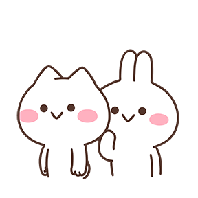 Mimi and Neko Together sticker #6 - frame 23 of 24.