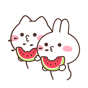 Mimi and Neko Together sticker #12