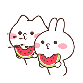Mimi and Neko Together sticker #12 - frame 15 of 20.