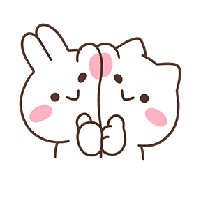 Mimi and Neko Together sticker #5 - download as WEBP.