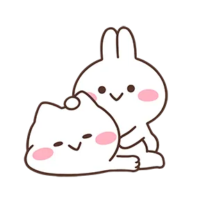 Mimi and Neko Together sticker #10 - download as WEBP.