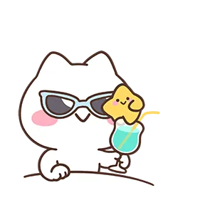 Mimi and Neko Together sticker #14 - download as WEBP.