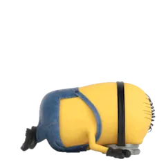 Minions sticker #7 - download as WEBP.