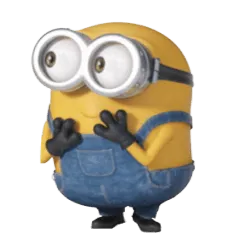 Minions sticker #12 - download as WEBP.