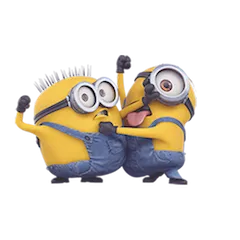 Minions sticker #14 - download as WEBP.