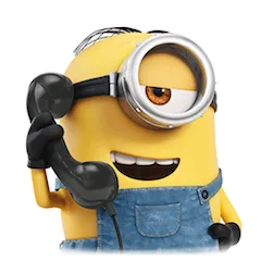 Minions sticker #15 - download as WEBP.