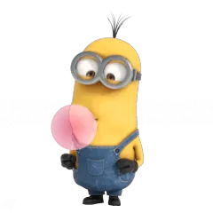 Minions sticker #18 - download as WEBP.