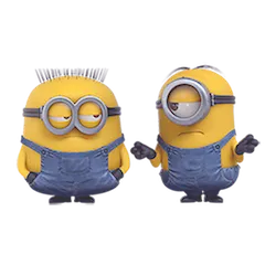 Minions sticker #19 - download as WEBP.