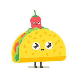 Moody foodies sticker #03