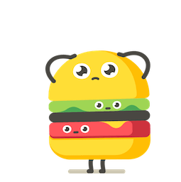 Moody foodies sticker #08