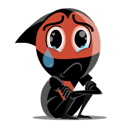 Moody Ninja sticker #07