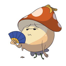 More Little Mushroom stickers