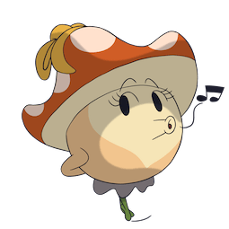 More Little Mushroom sticker #12