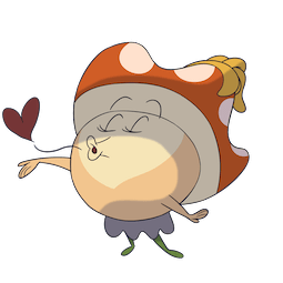 More Little Mushroom sticker #13