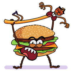 Naughty Foods sticker #06