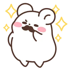 Nezu Chan sticker #16 - download as WEBP.