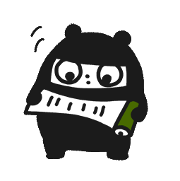 Ninja Bear sticker #10