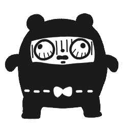 Ninja Bear sticker #13