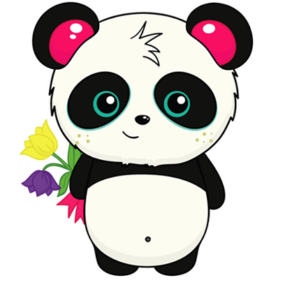 Pandi stickers