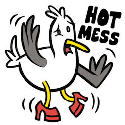 Party Fowls sticker #11