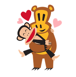 Paul Frank sticker #10