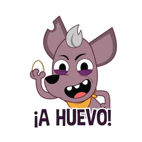 Perritos sticker #13 - download as WEBP.