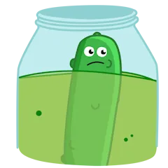 Pickle Pal autocollant n°9 - téléchargez en tant que WEBP.