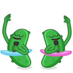 Pickle Pal autocollant n°15 - téléchargez en tant que WEBP.