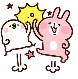 Piske & Usagi sticker #05